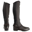Hy Equestrian Children's Synthetic Combi Leather Chaps Brown - Ashurst Equestrian & Country
