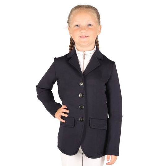 Hy Equestrian Cotswold Competition Jacket Child Navy - Ashurst Equestrian & Country