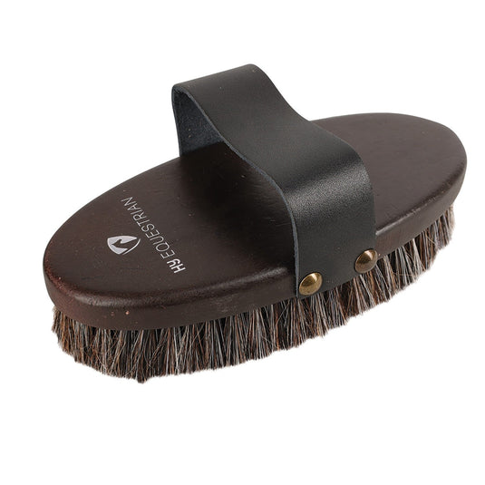Hy Equestrian Deluxe Wooden Body Brush Wth Horse Hair - Ashurst Equestrian & Country