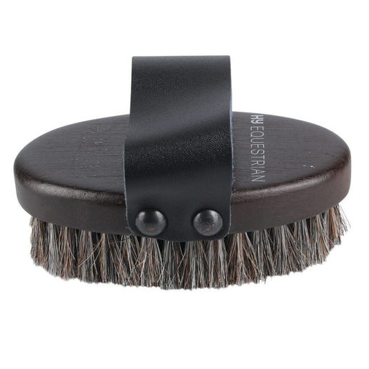 Hy Equestrian Deluxe Wooden Body Brush Wth Horse Hair - Ashurst Equestrian & Country