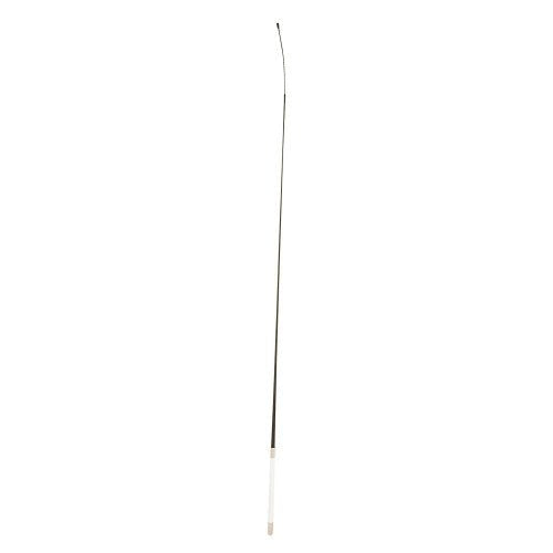 Hy Equestrian Dressage Whip White Leather Handle Black - Ashurst Equestrian & Country