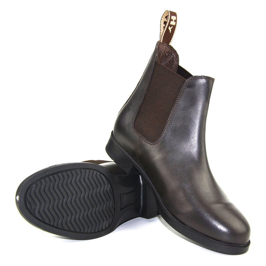 Hy Equestrian Durham Jodhpur Boots Child Brown - Ashurst Equestrian & Country
