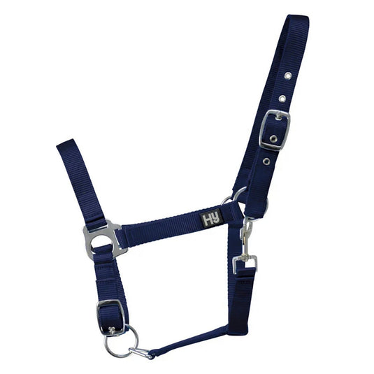 Hy Equestrian Economy Plus Headcollar Navy - Ashurst Equestrian & Country