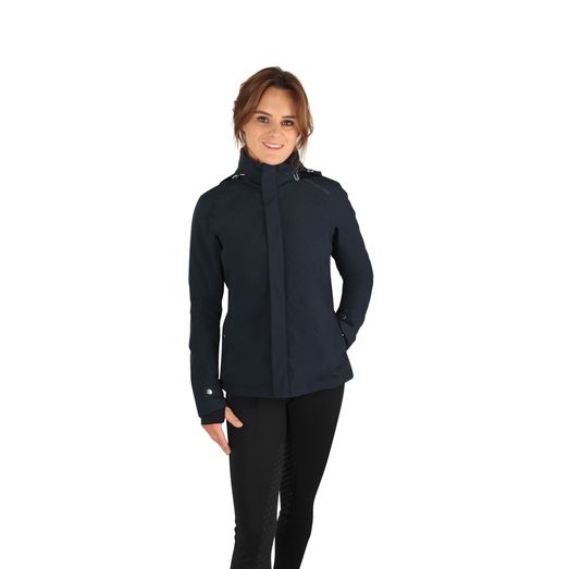 Hy Equestrian Elevate Guard Waterproof Jacket Navy - Ashurst Equestrian & Country