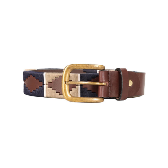 Hy Equestrian Elevate Polo Belt Navy/Fossil - Ashurst Equestrian & Country