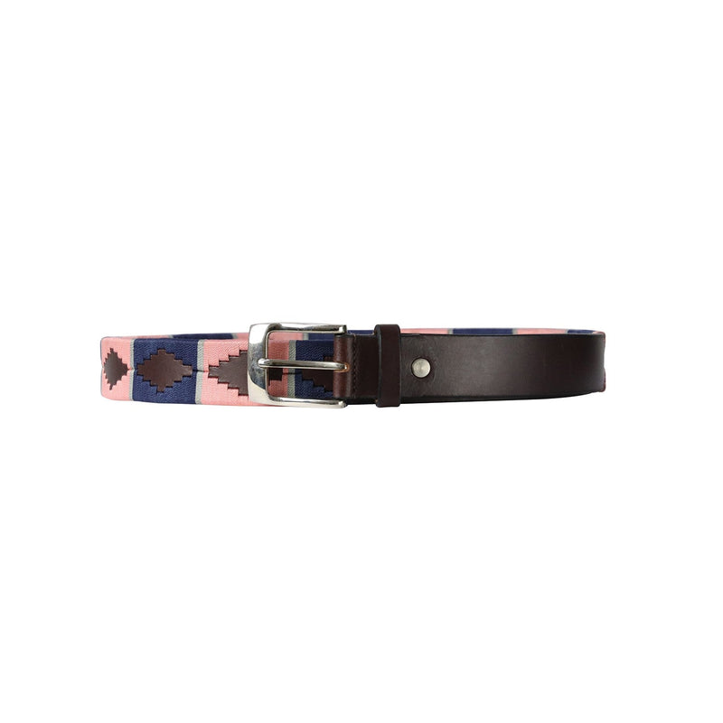 Load image into Gallery viewer, Hy Equestrian Elevate Polo Belt Navy/Rose - Ashurst Equestrian &amp; Country
