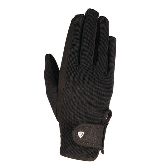 Hy Equestrian Every Day Riding Gloves Adult Black - Ashurst Equestrian & Country