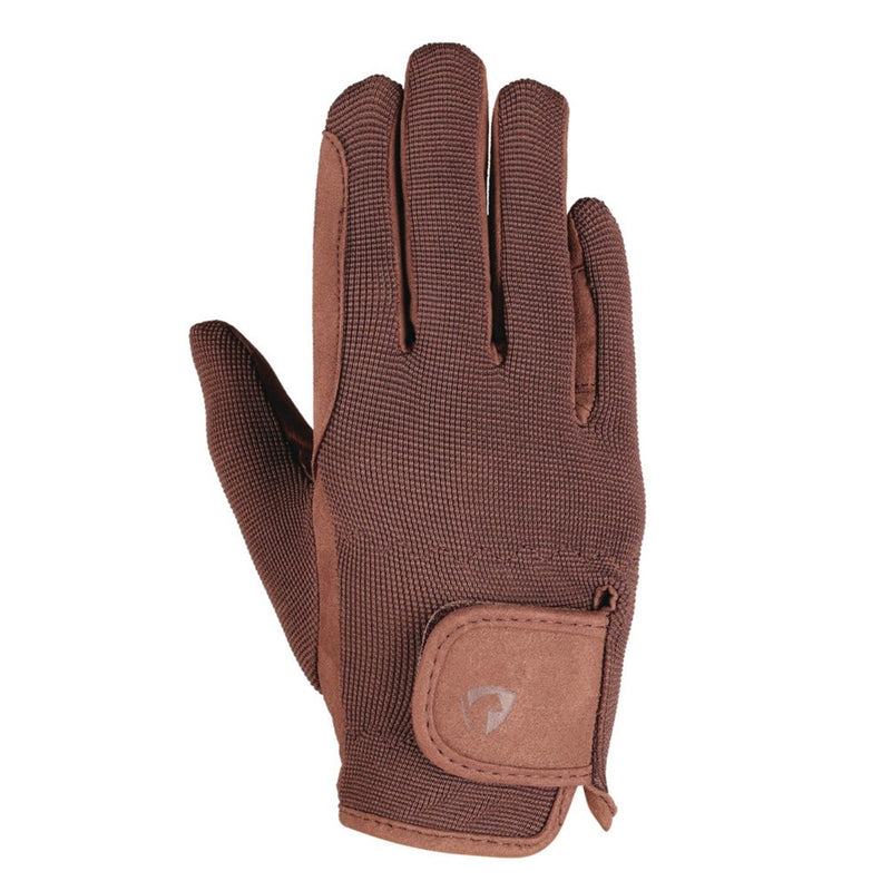 Load image into Gallery viewer, Hy Equestrian Every Day Ridinggloves Child Brown - Ashurst Equestrian &amp; Country

