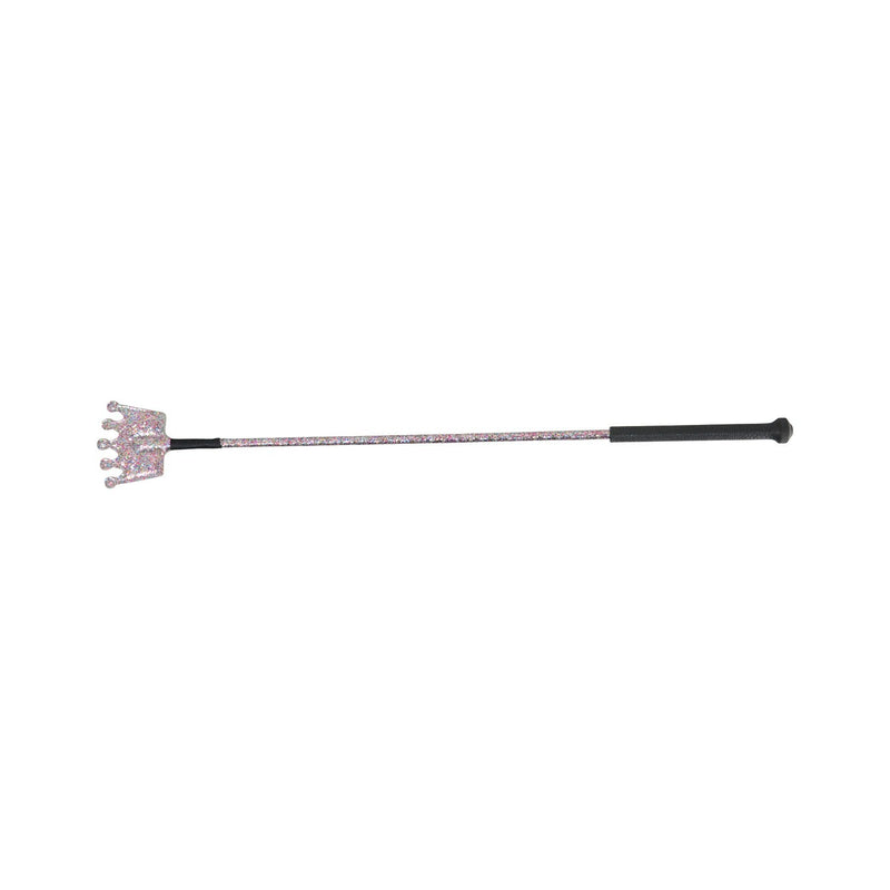 Load image into Gallery viewer, Hy Equestrian Glitter Crown Riding Whip - Ashurst Equestrian &amp; Country
