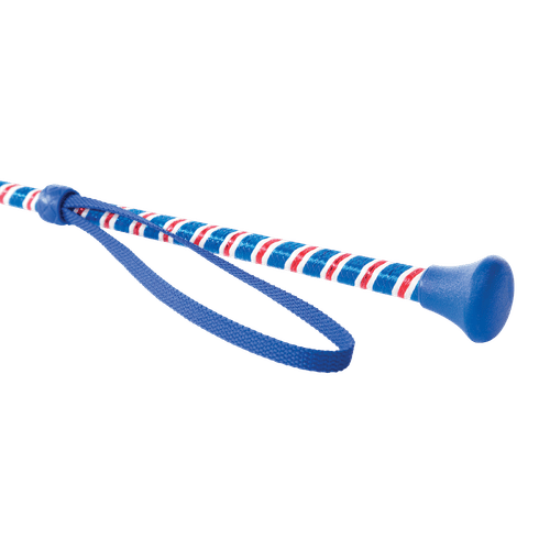 Hy Equestrian Great Britainstyle Jump Whip Rd/Wht/Blu - Ashurst Equestrian & Country