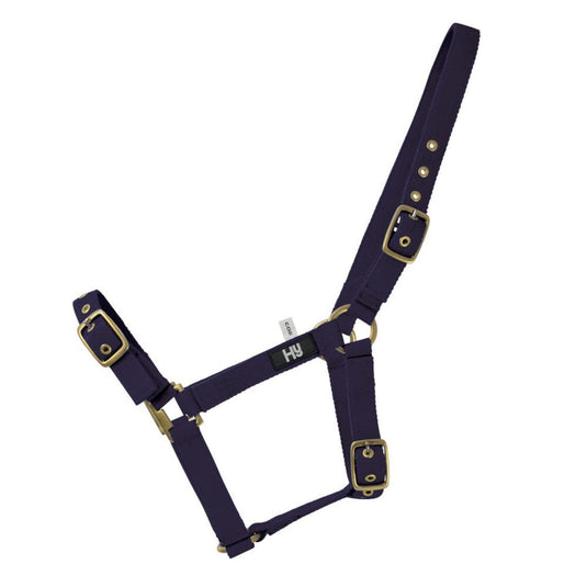 Hy Equestrian Holly Fully Adjustable Headcollar Red - Ashurst Equestrian & Country