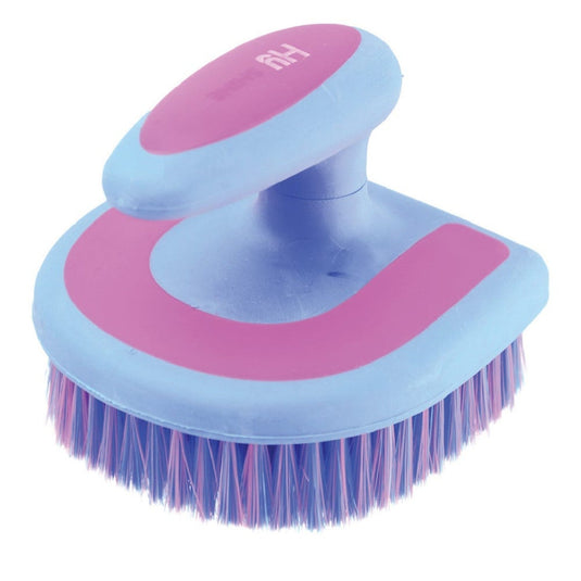 Hy Equestrian Horseshoe Brush Ue/Pink - Ashurst Equestrian & Country