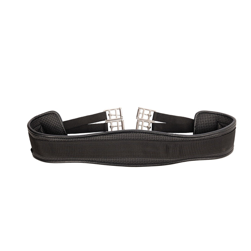 Load image into Gallery viewer, Hy Equestrian Humane Waffle Girth Black - Ashurst Equestrian &amp; Country
