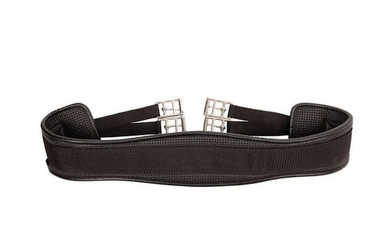 Hy Equestrian Humane Waffle Girth - Black - 48