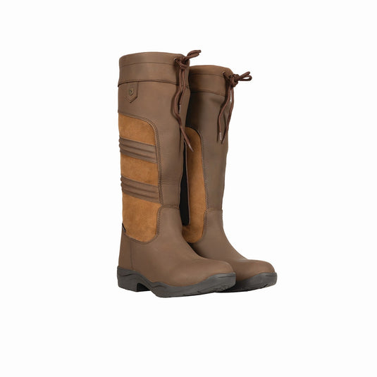 Hy Equestrian Hyrdlow Long Country Boots Brown - Ashurst Equestrian & Country