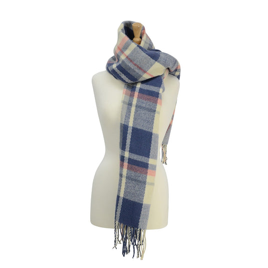 Hy Equestrian Ladies Supersofttartan Scarf Soft - Ashurst Equestrian & Country