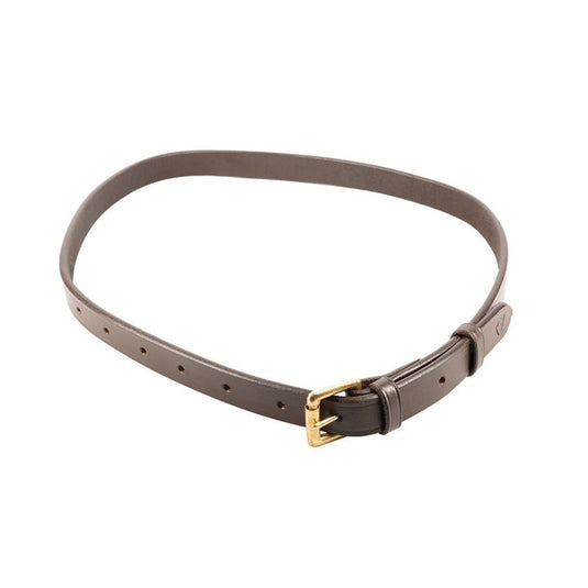 Hy Equestrian Leather Neck Strap Brown - Ashurst Equestrian & Country
