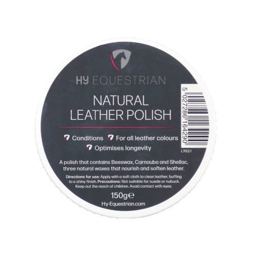 Hy Equestrian Leather Polish Natural - Ashurst Equestrian & Country