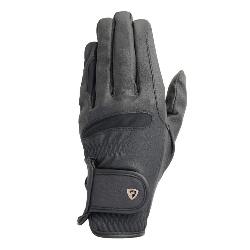 Load image into Gallery viewer, Hy Equestrian Lightweight Riding Gloves Black - Ashurst Equestrian &amp; Country
