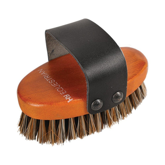 Hy Equestrian Luxury Body Brush Tan - Ashurst Equestrian & Country