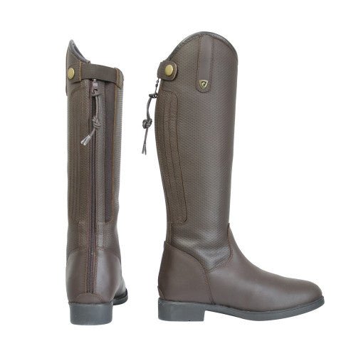 Hy Equestrian Manarole Riding Boots Child Brown - Ashurst Equestrian & Country