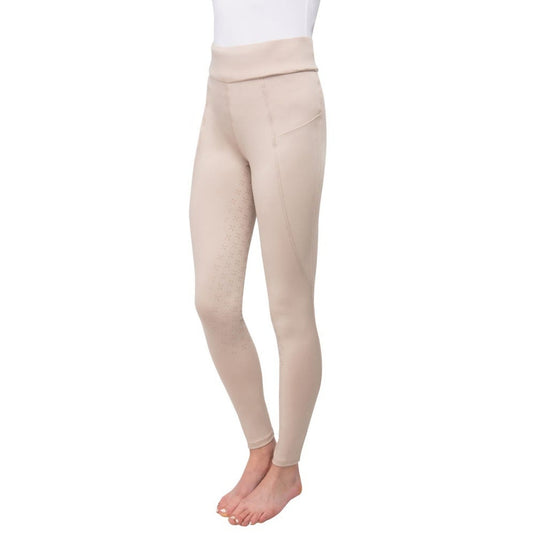 Hy Equestrian Melton Riding Tights Adult Beige - Ashurst Equestrian & Country