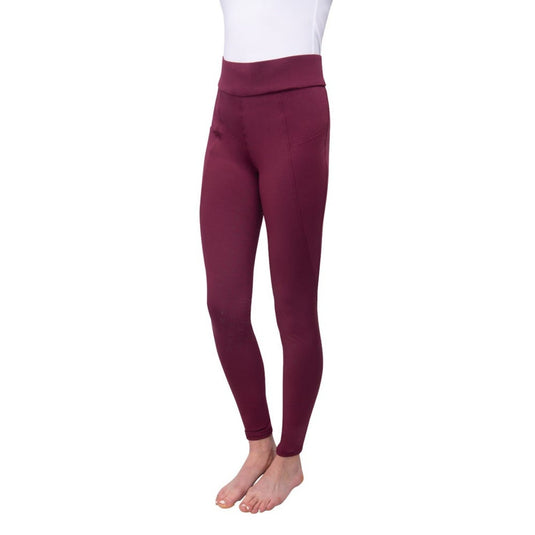 Hy Equestrian Melton Riding Tights Adult Fig - Ashurst Equestrian & Country