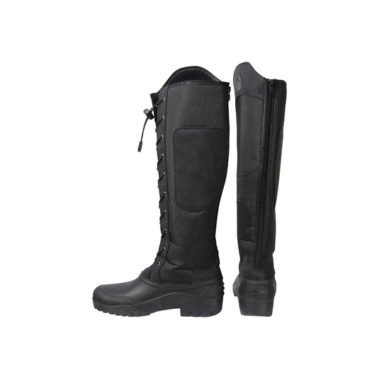 Hy Equestrian Mont Maudit Winter Boots Black/Grey - Ashurst Equestrian & Country