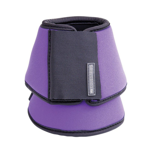 Hy Equestrian Neoprene Over Reach Boots Purple - Ashurst Equestrian & Country