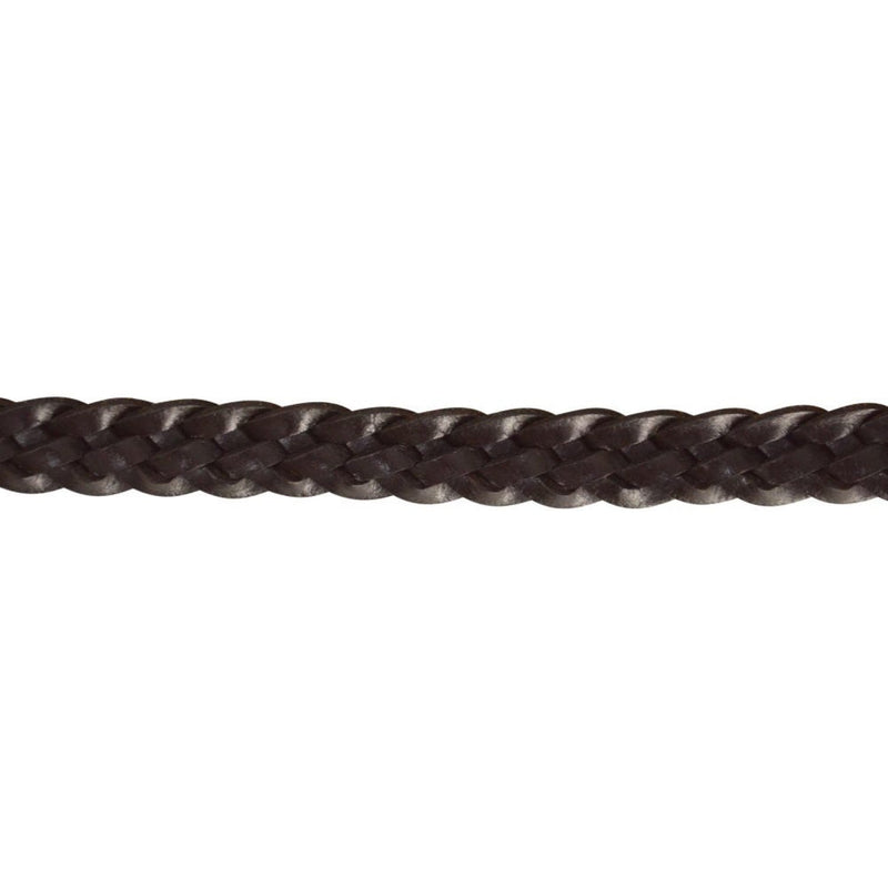 Load image into Gallery viewer, Hy Equestrian Plaited Reins Brown - Ashurst Equestrian &amp; Country
