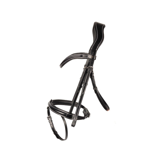 Hy Equestrian Propresicce Pelle Raised Flash Leather Birdle - Ashurst Equestrian & Country