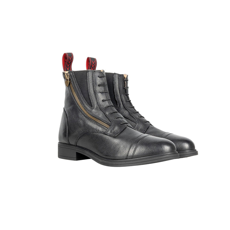 Load image into Gallery viewer, Hy Equestrian Proprivermo Lato Paddock Boots Black - Ashurst Equestrian &amp; Country
