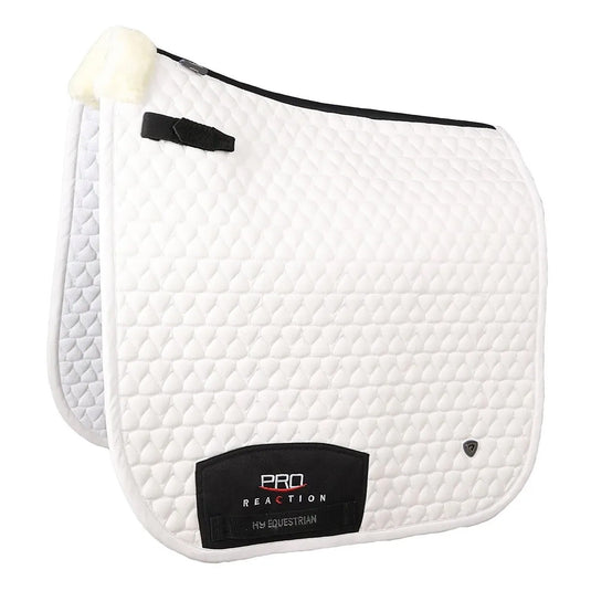 Hy Equestrian Proreaction Shield Dressage Saddlepad White - Ashurst Equestrian & Country