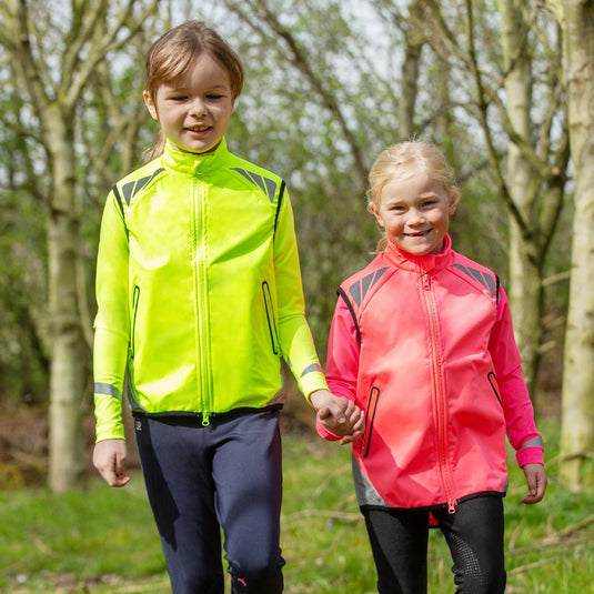 Hy Equestrian Reflector 'Please Pass Wide & Slow' Gilet - Childs - Ashurst Equestrian & Country