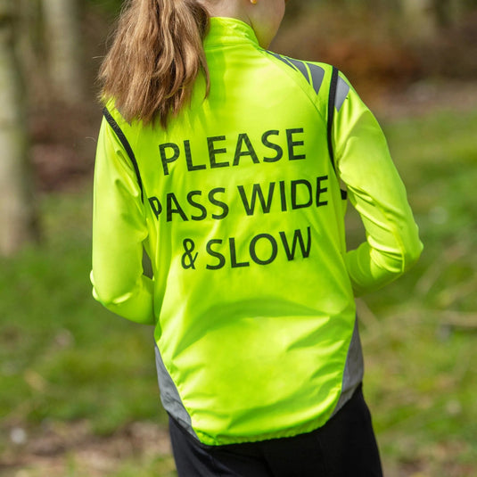 Hy Equestrian Reflector 'Please Pass Wide & Slow' Gilet - Childs - Ashurst Equestrian & Country