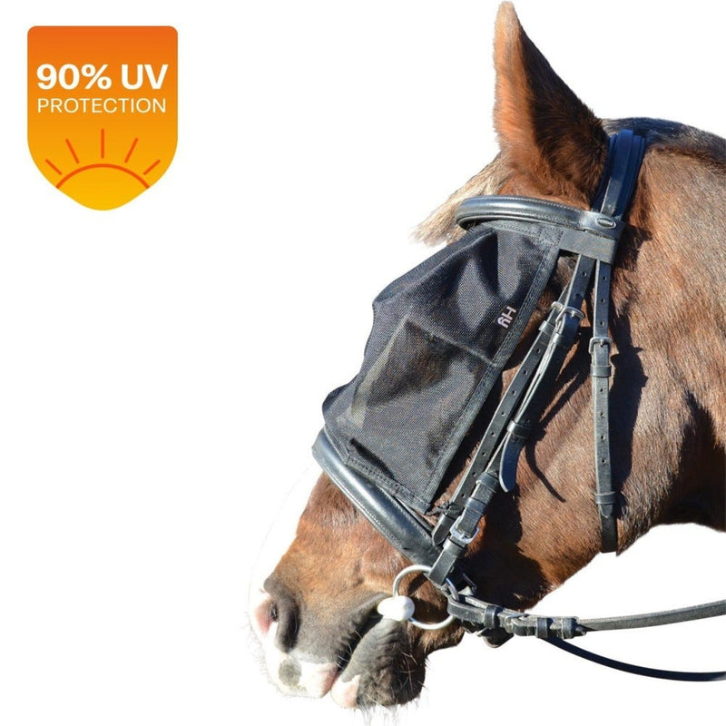 Load image into Gallery viewer, Hy Equestrian Riding Fly Mask Black - Ashurst Equestrian &amp; Country

