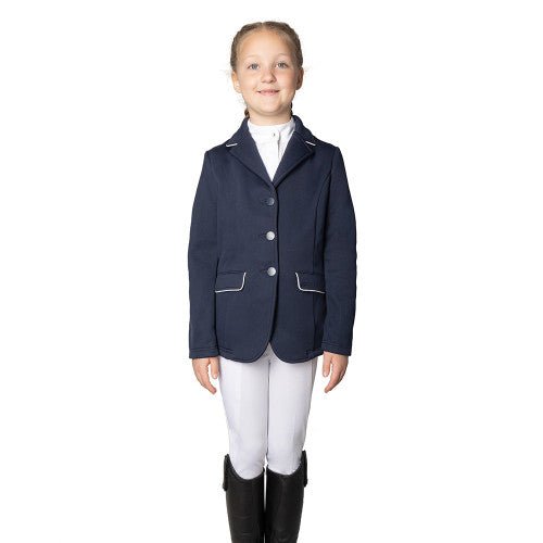 Hy Equestrian Roanne Competition Jacket Child Navy - Ashurst Equestrian & Country
