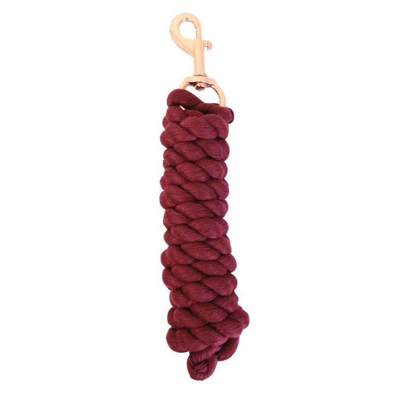Load image into Gallery viewer, Hy Equestrian Rose Gold Lead Rope - Ashurst Equestrian &amp; Country
