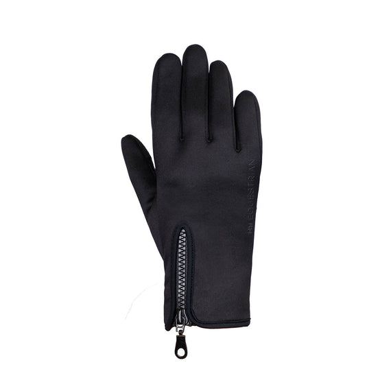 Hy Equestrian Stalactite Zip Riding & General Gloves Black - Ashurst Equestrian & Country