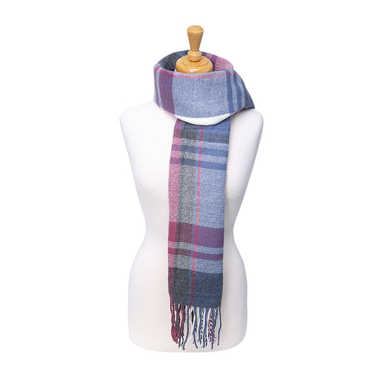 Hy Equestrian Supersoft Tartan Scarf Ladies - Ashurst Equestrian & Country