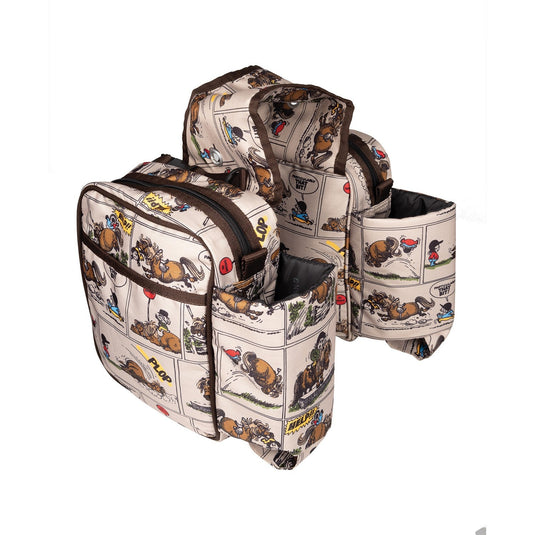 Hy Equestrian Thelwell Comic Chaos Saddle Pannier - Ashurst Equestrian & Country
