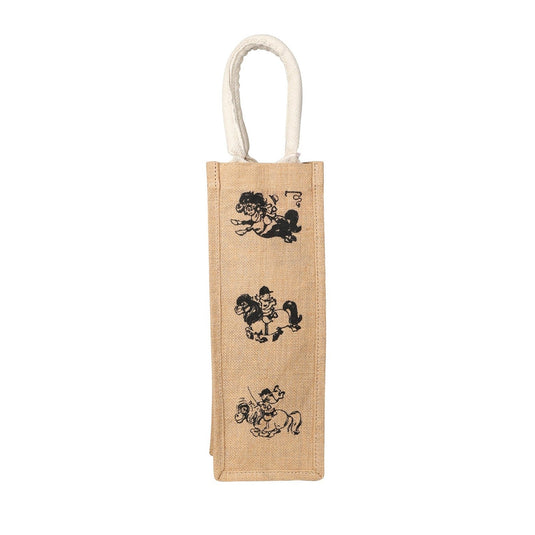 Hy Equestrian Thelwell Hessian Bottle Bag - Ashurst Equestrian & Country