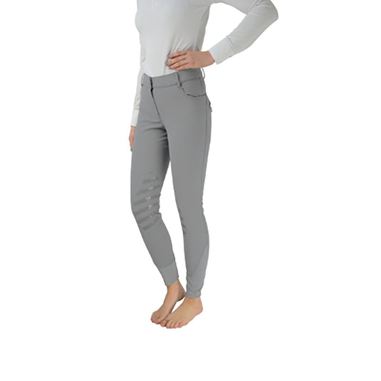 Hy Equestrian Thermal Softshell Breeches Grey - Ashurst Equestrian & Country