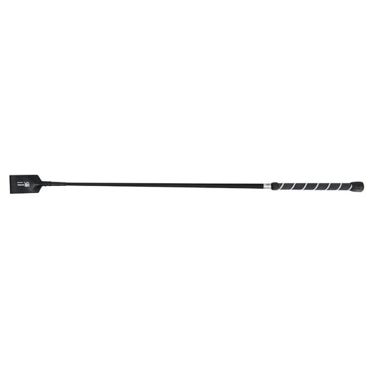 Hy Equestrian Twister Riding Whip Black/White - Ashurst Equestrian & Country