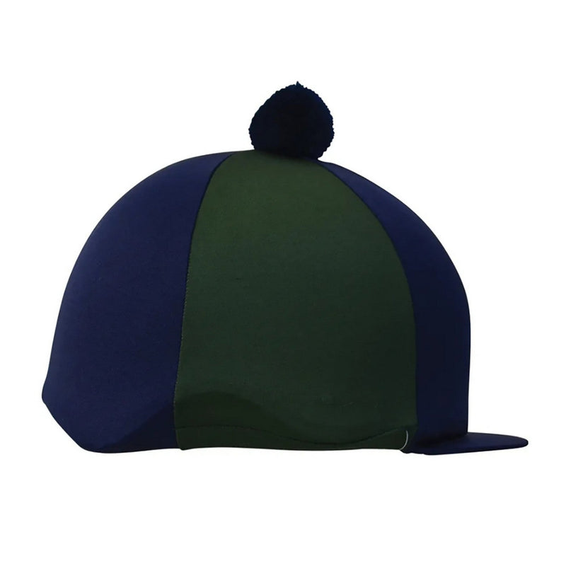 Load image into Gallery viewer, Hy Equestrian Two Tone Lycra Silks With Bobble - Ashurst Equestrian &amp; Country
