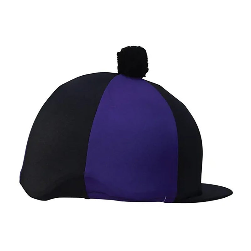Load image into Gallery viewer, Hy Equestrian Two Tone Lycra Silks With Bobble - Ashurst Equestrian &amp; Country

