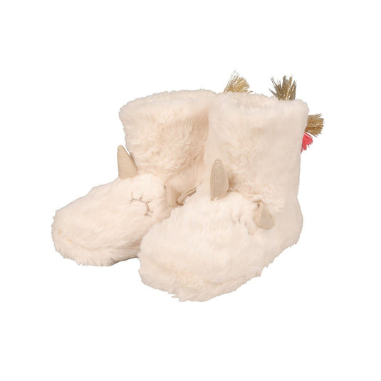 Hy Equestrian Unicorn Dreamdust Boot Slippers White/Pink - Ashurst Equestrian & Country