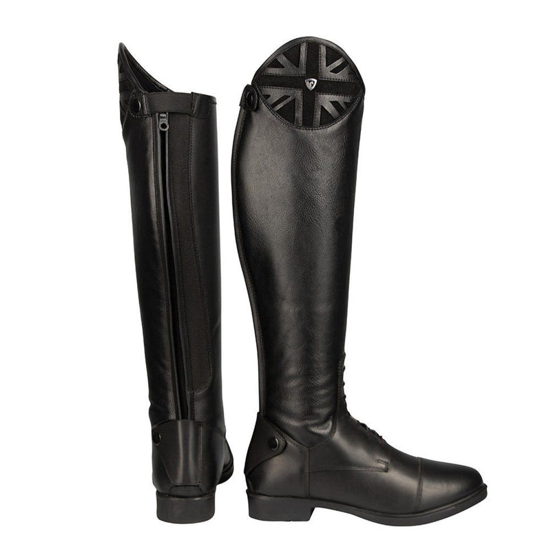 Load image into Gallery viewer, Hy Equestrian Union Jack Riding Boots Black - Ashurst Equestrian &amp; Country
