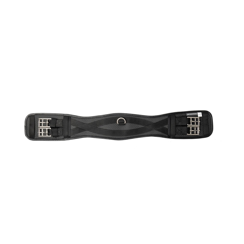 Load image into Gallery viewer, Hy Equestrian Waffle Dressage Girth Double Elasticated Blk - Ashurst Equestrian &amp; Country
