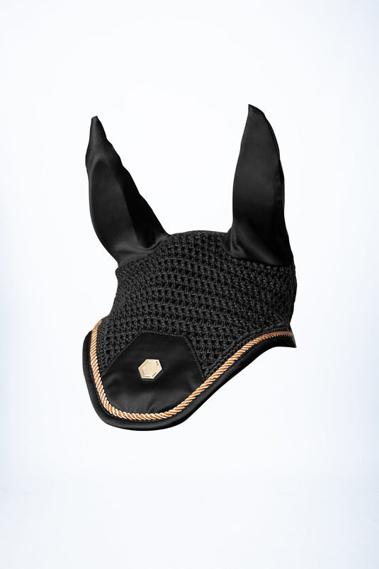 Hy Equestrian Waffle Girth - Black - elasticated one end - 38'' - Ashurst Equestrian & Country